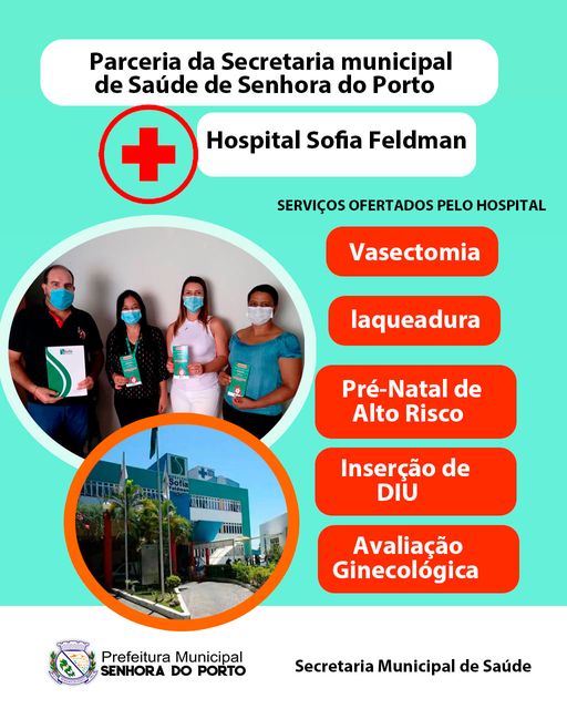 No momento você está vendo SAÚDE SENHORA DO PORTO + HOSPITAL SOFIA FELDMAN / BH Parceria com o Hospital Sofia Feldman – Belo Horizonte