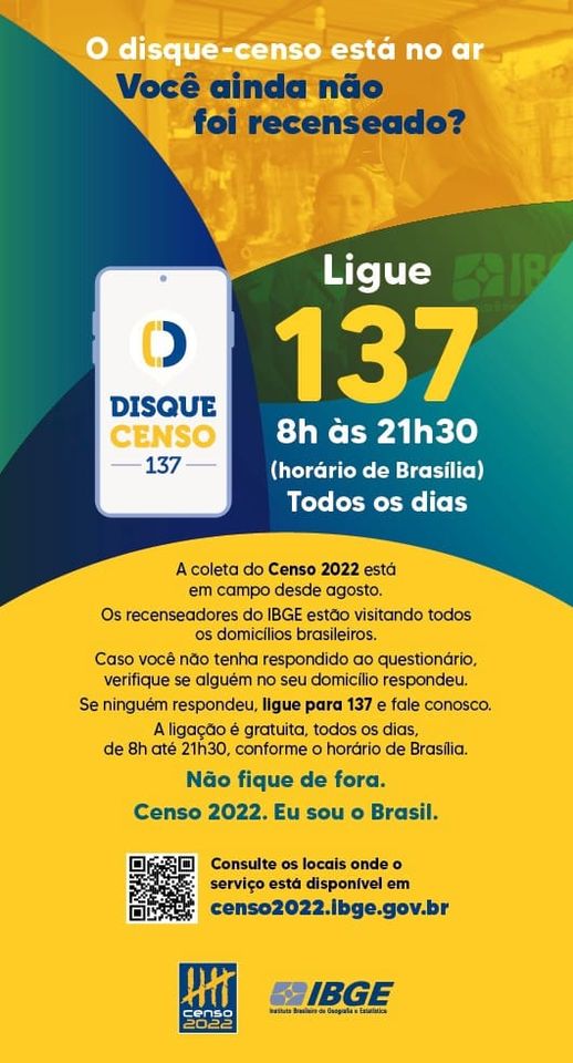 You are currently viewing Atenção município de Senhora do Porto, quem ainda não respondeu ao questionário do censo, fique atento e responda ainda temos tempo!