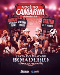 Leia mais sobre o artigo Que tal visitar o camarim e conhecer o seu artista preferido na nossa Festa do Peão de Boiadeiro? 🤩