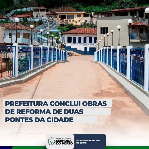 Leia mais sobre o artigo A Prefeitura de Senhora do Porto entregou à nossa população duas obras importantíssimas
